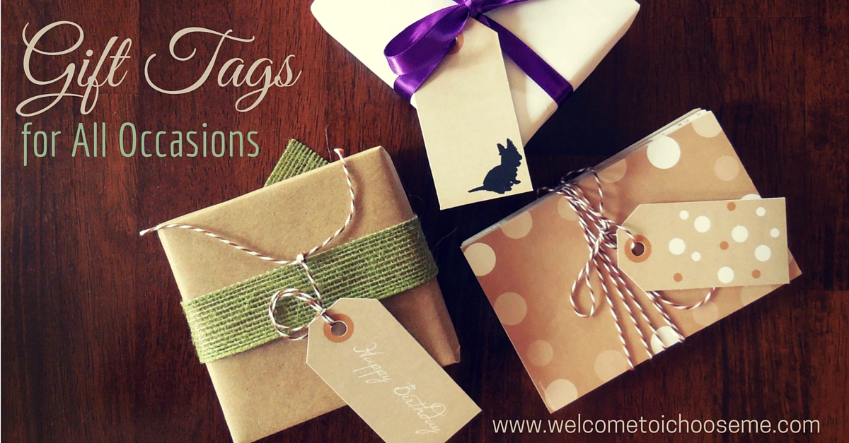 Gift Tags for All Occasions - Printable Set